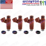 Set Of Fuel Injectors For 2005-2006 Mitsubishi Outlander & Lancer 2.4L I4. Fixed Price $59.99.