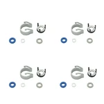4X Repair Kit Gasket Set Injector For Vw 1.8 2.0 Tsi Tfsi 06J998907B Ccz. Fixed Price $30.64.