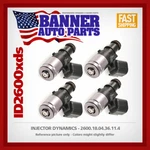 Set Of Injector Dynamics 2600.18.04.36.11.4 For Scion Fr-s & Subaru Brz. Fixed Price $1593.00.