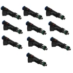 Set Of 10 Remanufactured Fuel Injector 280158064 For Lincoln Mercury 05-17. Fixed Price $128.00.