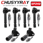 6X Ignition Coil + Spark Plug For C1221 C242 UF242 Honda Odyssey Accord Acura. Fixed Price $101.59.
