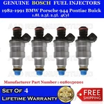 Set Of *best Upgrade* Fuel Injectors For Porsche 944 Bmw Buick #0280150201. Fixed Price $210.00.