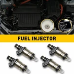 For Honda Acura Integra Accord Civic Ex Si Vtec Fuel Injectors 1.6L 2.3L 1.8L 4*. Fixed Price $36.09.