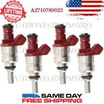 4X Oem Siemens Fuel Injectors For 03-05 Mercedes-benz C230 1.8L I4 Supercharged. Fixed Price $199.99.