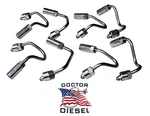 Ss Fuel Injector Line Set Cylinders 1-8 For 2007.5-2010 6.6L Lmm Duramax Diesel. Fixed Price $124.99.