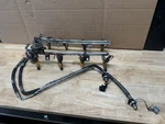 97 Ford Explorer 5.0L 302 V8 Fuel Rail + Core Injectors F77E-9F792-AA. Fixed Price $220.00.
