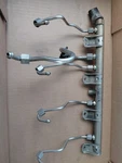 Oem Bmw 550I 650I M5 M6 X5M X6M 750I Fuel Rails Pair N63 S63 7642155 / 7642156. Fixed Price $250.00.