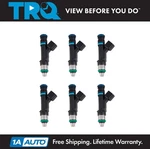 Trq Fuel Injector Set Of 6 Kit For Dodge Jeep Ram Mitsubishi Pickup 3.7L. Fixed Price $149.95.