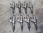 01-04 Chevy Silverado 2500HD 6.6 LB7 Diesel Set Of (8) Fuel Injectors Cores. Fixed Price $219.95.
