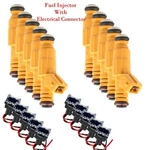 10X Fuel Injector +connector Fits Ford Lincoln Mercury V8 V10 W/fedral Emissions. Fixed Price $150.00.