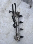 97-00 Mercedes R170 SLK230 2.3L Fuel Rail W/ Injectors 1110781045 Oem. Fixed Price $90.00.