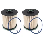 2X For Chevy Acdelco Fuel Filter Kit 49243 TP1015 23304095 6.6L Duramax Diesel. Fixed Price $16.14.