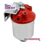 Specialty 2895, One Steel Fuel Filter 5.875IN Tall W/brackets And Hardware Perfo. Fixed Price $49.53.