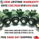 Oem X6 Denso 12 Hole Upgrade Fuel Injectors For 02-08 Jaguar X-type 2.5L V6 3.0L. Fixed Price $138.00.
