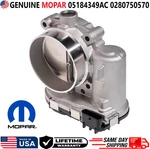 Genuine Mopar Throttle Body For 2011-2021 Chrysler Dodge Jeep Ram, 05184349AC. Fixed Price $220.95.