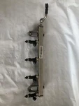 2013 Ford Fiesta Fuel Gas Injection Rail With Injectors AE8E-9H487 1.6L A/t. Fixed Price $35.00.