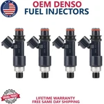 Oem 4X Denso Fuel Injectors Fits 11-14 Subaru Forester Legacy 2.5L 16611-AA810. Fixed Price $139.15.
