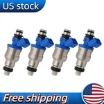 4PCS New Fuel Injectors Fit For 1990-1993 Mazda Miata 1.6L 195500-1970. Fixed Price $29.99.