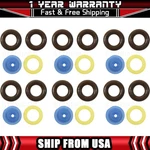 Fuel Injector Seal Kit For Audi A6 Quattro 1998 1997 1996 1995 Standard Ignition. Fixed Price $49.04.