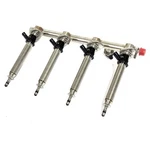 X156 Mercedes 2018 GLA250 2.0L Fuel Injection Rail & Injectors Oem. Fixed Price $200.00.