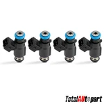 4X Black Silver Fuel Injector W/ O-rings For Chevrolet Chevy 2009 L4 1.6L Blade. Fixed Price $59.99.