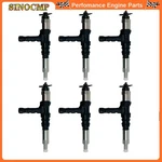 Fuel Injectors 095000-0562 6218-11-3100 6218-11-3101 For Komatsu PC600-8 SA6D140. Fixed Price $956.13.
