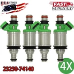 Oem Denso 23250-74140 Fuel Injector Set Of For 1994-2000 Toyota 2.0L 2.2L I4. Fixed Price $107.30.