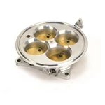 Fast Fuel Injection Throttle Body 307604P; Polished 4500 Dominator. Fixed Price $1108.78.