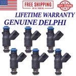 Oem Delphi SET/6 Fuel Injectors For 2006-2010 Chevrolet Impala 3.9L V6. Fixed Price $139.00.