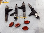 4PC Fuel Injector Fit Johndeere 4045T 6068T DZ100211 SE501928 Engine 095000-6320. Fixed Price $240.00.