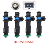 4PCS Fuel Injectors 25186566 For Chevrolet 2011-2015 Spark 2016 Classic Ls. Fixed Price $55.00.
