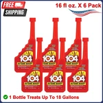 104+ 10406-6PK Octane Boosts And Cleans Injectors 16 Fl Oz.. Fixed Price $64.79.