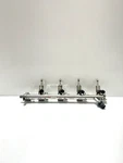 12-17 Range Rover Evoque Fuel Rail With Injectors EU3E9F797BA. Fixed Price $229.99.