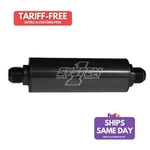 System One 202-202408B, Black Billet Aluminum Inline Fuel Filter #8. Fixed Price $288.29.