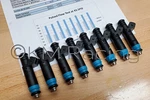 8X Siemens Deka 80LB 850CC Fuel Injectors 110324 FI114992: Flow Tested & Cleaned. Fixed Price $280.00.