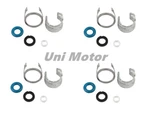 X Fuel Injector Seal O-ring Sets For Audi A4 Vw Jetta Gti 2.0T 06D998907A. Fixed Price $20.60.