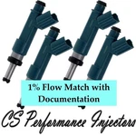 1% Flow Match Denso Fuel Injectors (4) 297500-1580 For 10-17 Toyota Lexus 1.8 I4. Fixed Price $279.99.