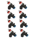 Set Of 8 Fuel Injectors Kit Acdelco Gm Oe For Cadillac Cts Chevy Camaro Lsa Rwd. Fixed Price $478.95.