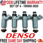 Oem New Denso X4 Fuel Injectors For 2002-05 Subaru Impreza 2.0L H4 Turbocharged. Fixed Price $199.55.