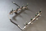 7525721 8X Fuel Injector With Rail 7506923 Oem Bmw N62 Series E60 545I. Fixed Price $540.44.