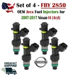 Oem Jecs X4 Fuel Injectors For 2007-2017 Nissan Cube Sentra Versa Tiida NV200 I4. Fixed Price $93.99.