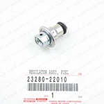 Genuine Toyota 2AZFE 1ZZFE 2ZZGE Fuel Injection Pressure Regulator 23280-22010. Fixed Price $82.74.