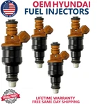 X4 Oem Hyundai Fuel Injectors For 1999, 2000, 2001 Elantra 2.0L I4. Fixed Price $115.00.