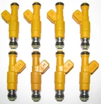 Set Of 8 Brand New Bosch Oem Injectors 1994-99 Ford, 4.6L & 5.0L, F4SE-A1B. Fixed Price $199.00.