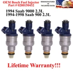 0280150432 4X Genuine Bosch Fuel Injectors For 1994 Saab 9000 2.3L. Fixed Price $149.00.
