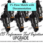 1% Flow Match Bosch Upgrade Fuel Injectors (6) For 79-86 Toyota 2.6L 2.8L I6. Fixed Price $341.99.
