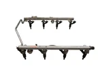 07-12 Mercedes W221 S550 M273 Fuel Injection Rail With Injectors Oem. Fixed Price $90.00.