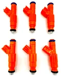 Bosch Upgrade Hole Fuel Injector Set New X 6 Fits Dodge Jeep 3.7L 04-12. Fixed Price $130.00.