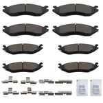 Front Rear L&r Brake Pads Set For Dodge Durango 2003-06/RAM 1500 2002-05 2WD/4WD. Fixed Price $48.57.