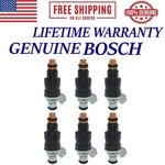 Oem 6X Bosch Fuel Injectors Fits Buick Century Oldsmobile Cutlass Ciera 3.8L. Fixed Price $139.00.